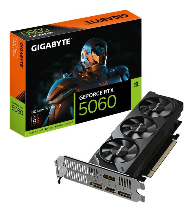 Graphics Card GIGABYTE NVIDIA GeForce RTX 5060 GDDR7 8GB