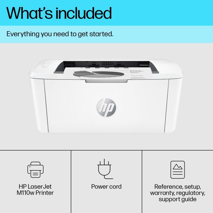 Laser Printer HP LaserJet M110w USB 2.0 WiFi 7MD66F – 10
