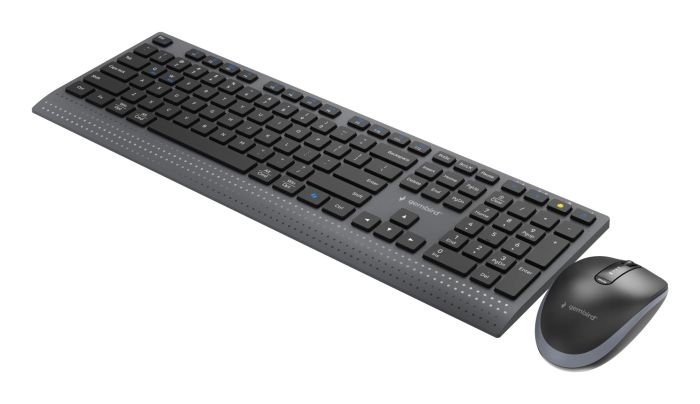 KEYBOARD +MOUSE WRL ENG/BK KBS-WPS-02 GEMBIRD – 3
