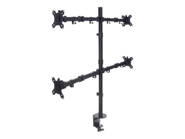 MH Monitor Mount supports 4 LCD Monitors – 2