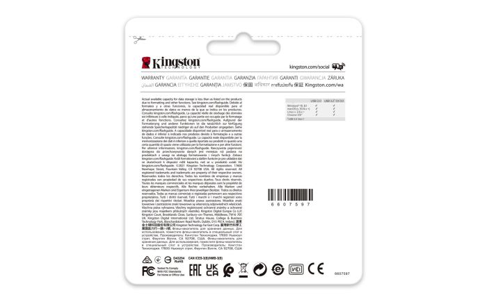 MEMORY DRIVE FLASH USB3.2/64GB DTXM/64GB KINGSTON – 7
