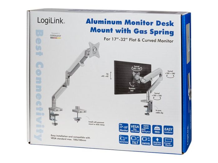 LOGILINK BP0086 Monitor mount 17-32inch – 9
