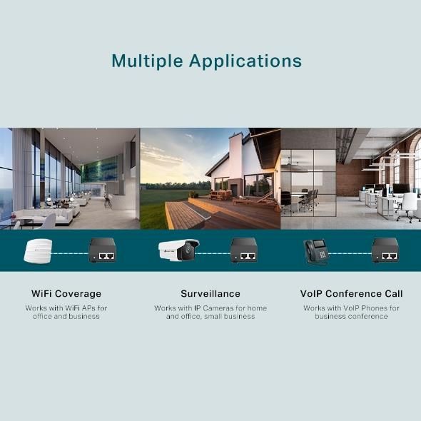 NET POE+ INJECTOR/POE160S TP-LINK – 5