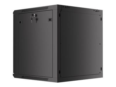 LANBERG Wall mount 19i 12U 600x600 black – 3