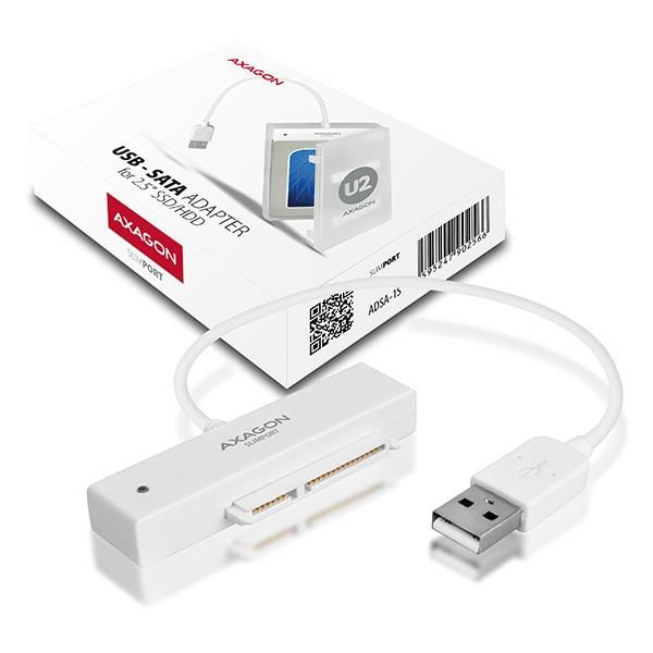 HDD ACC ADAPTER USB2.0 CASE/2.5" SATA ADSA-1S AXAGON – 5
