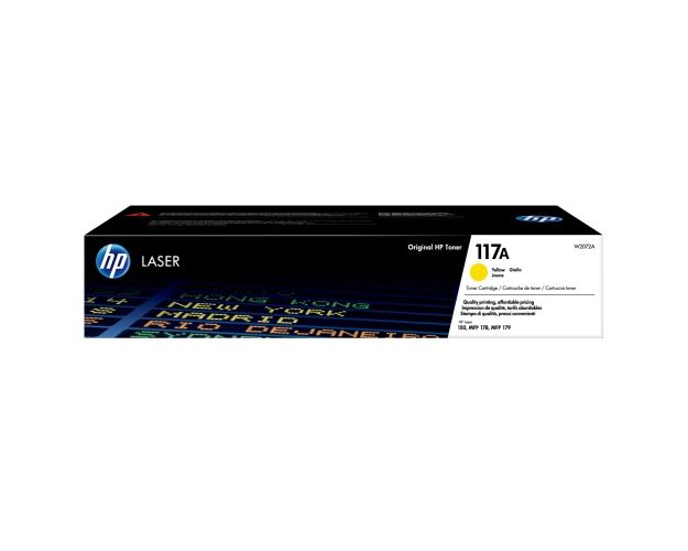 HP 117A (W2072A) Lazerinė kasetė, Geltona (SPEC) – 2