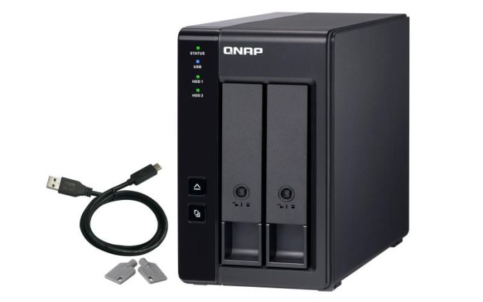 DAS ENCLOSURE 2BAY USB-C/TR-002 QNAP – 5
