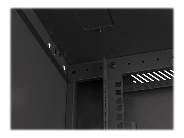 LANBERG Wall mount 19i 12U 600x600 black – 12