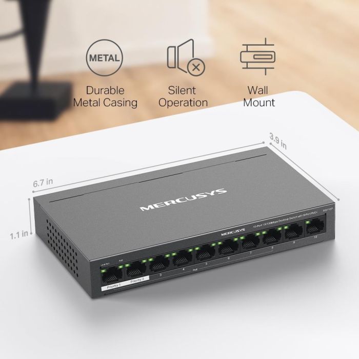 Switch MERCUSYS MS110P – 10