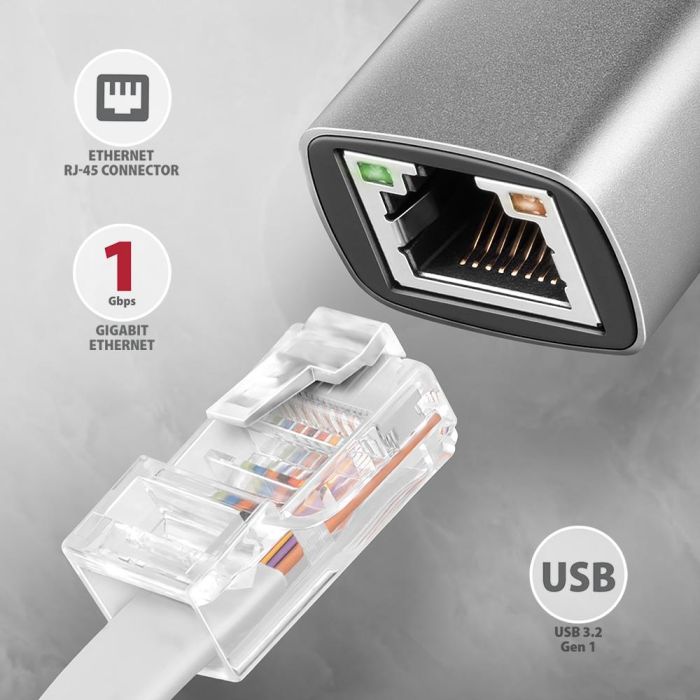 NET ADAPTER USB-C 1GB/ADE-TXCA AXAGON – 2