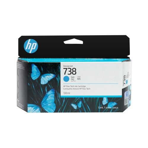 HP 738 (498N5A) Rašalinė kasetė, Žydra – 3