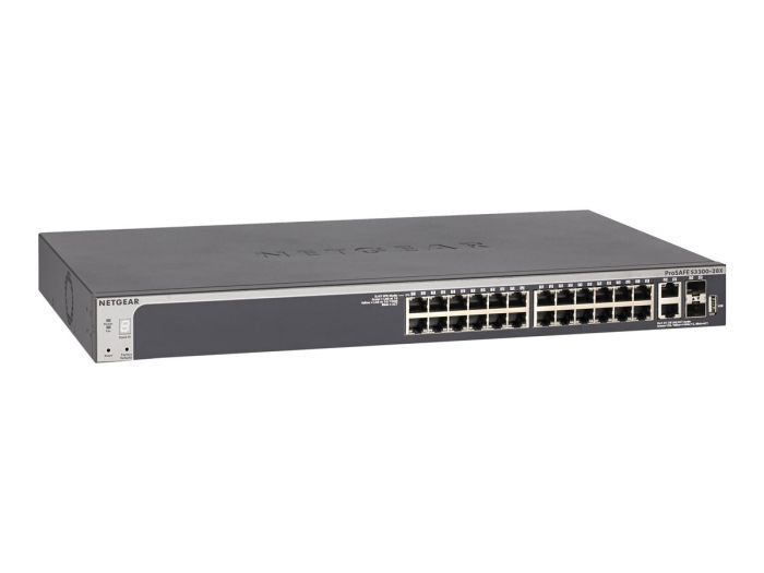 NETGEAR 24P GE Smart Switch W/10G SFP+