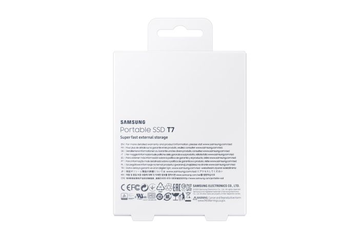 External SSD SAMSUNG T7 1TB – 9