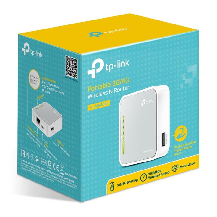 Wireless Router TP-LINK Portable 3G/4G Wireless N Router TL-MR3020 – 3