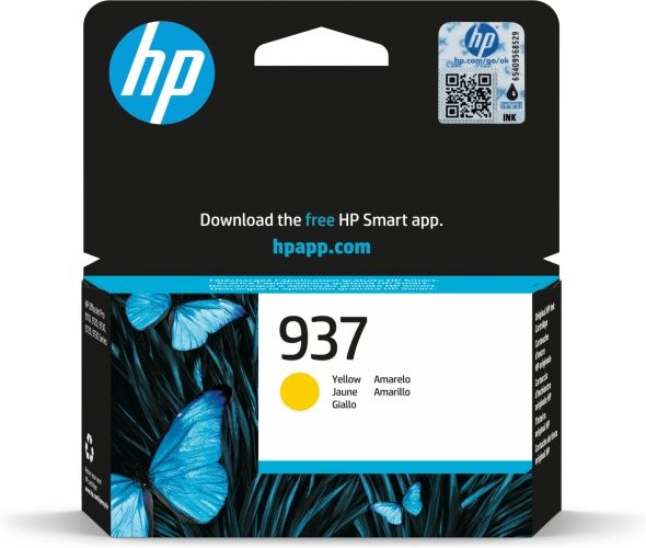 HP 937 (4S6W4NE) Rašalinė kasetė, Geltona – 2
