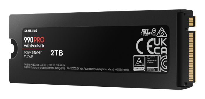 SSD SAMSUNG 990 PRO with Heatsink 2TB – 4