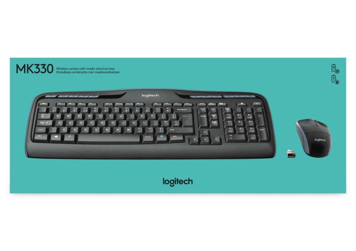 KEYBOARD +MOUSE COMBO MK330/ENG 920-003989 LOGITECH – 4