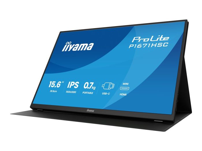 IIYAMA P1671HSC-B1 Portable 15.6inch IPS – 7