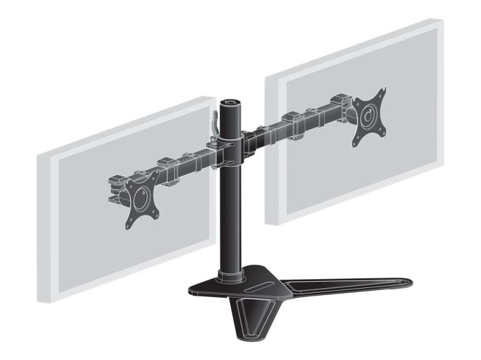 IIYAMA DS1002D-B1 Dual table bracket (P) – 4