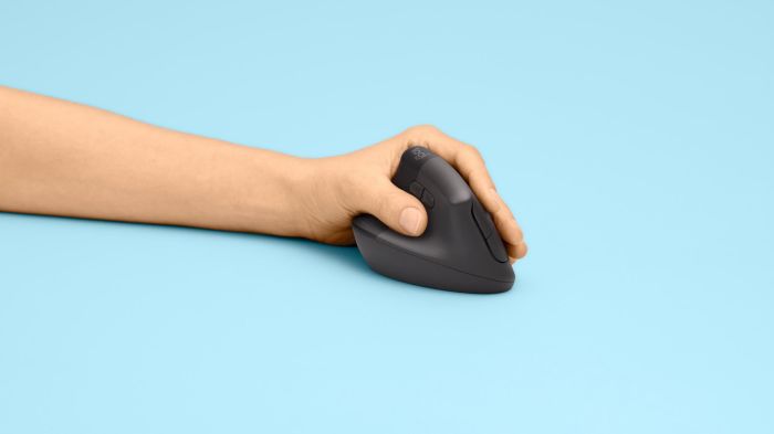 MOUSE USB WRL LIFT LEFT/GRAPHITE 910-006474 LOGITECH – 8