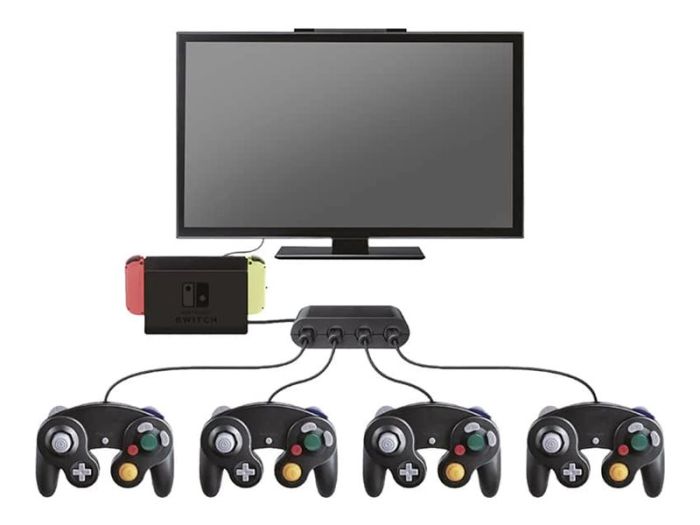STEELPLAY GameCube Controllers Adapter