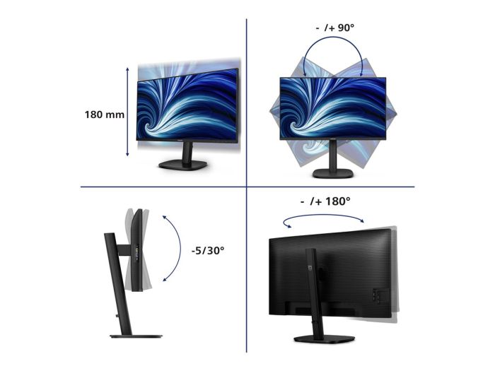 PHILIPS 24inch 1920x1200 100Hz IPS Flat – 10