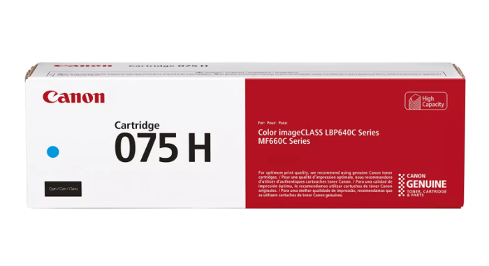 Canon CRG 075H C (6368C002) Lazerinė kasetė, Žydra