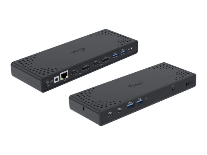 I-TEC USB3.0/USB-C/Thunderbolt DualDS+PD – 3