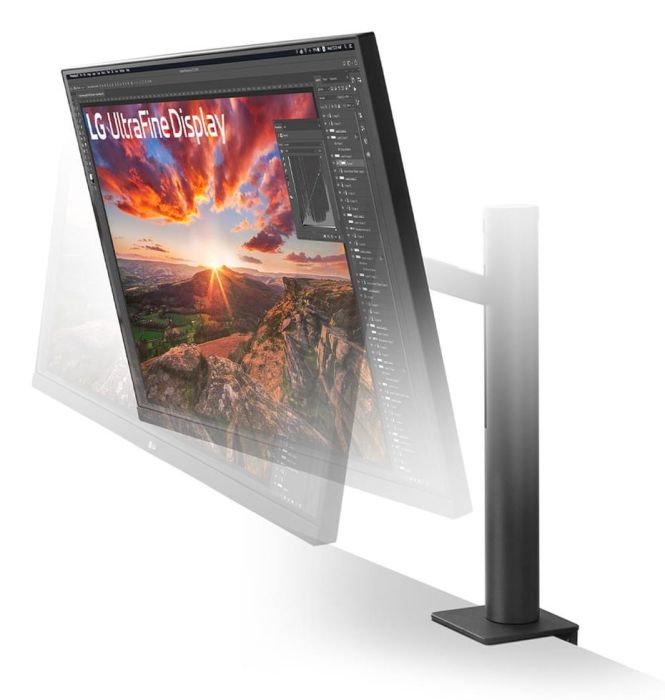 LCD Monitor LG Pivot 32UN880K-B 31.5" 60Hz – 5
