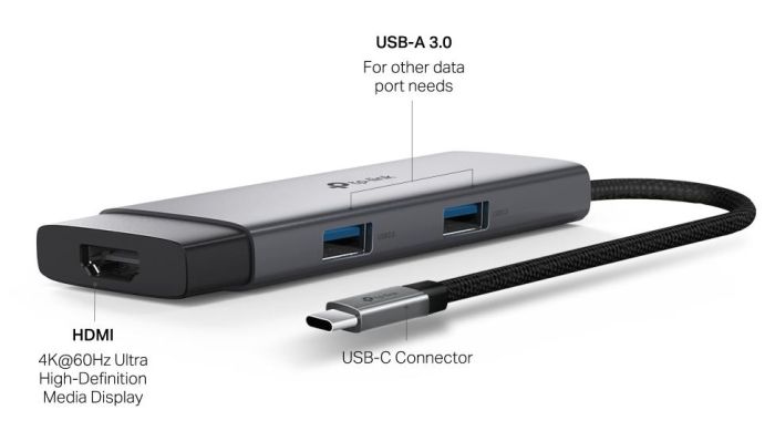 I/O HUB USB-C 5PORT/UH5020C TP-LINK – 3