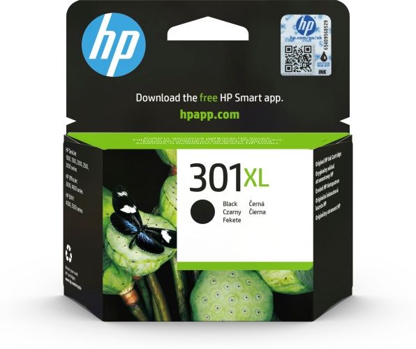 HP 301XL (CH563EE) Rašalinė kasetė, Juoda – 2