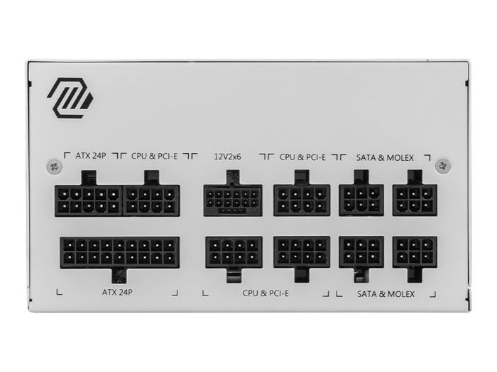 MSI MAG A850GL PCIE5 850W PSU WHITE – 3
