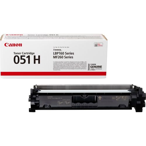 Canon CRG 051H (2169C002) Lazerinė kasetė, Juoda – 4