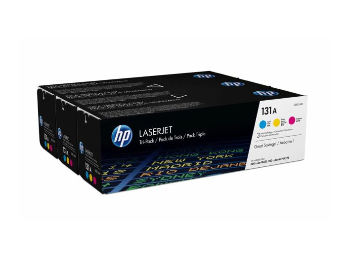 HP Toner 131A CYM Tri pack (U0SL1AM) – 3