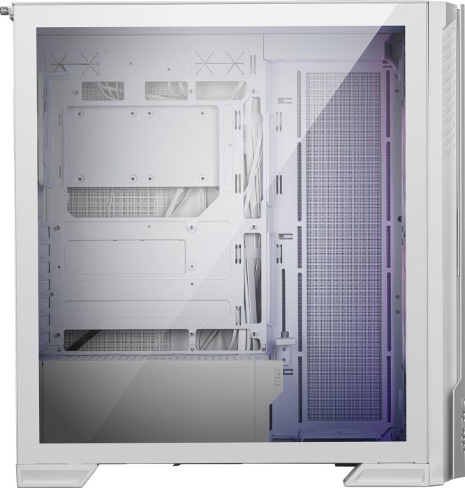 Case MSI ATX/micro ATX/Mini-ITX/EATX White Midi Tower PC – 3
