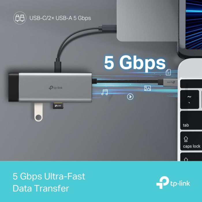 I/O HUB USB-C 5PORT/UH5020C TP-LINK – 7