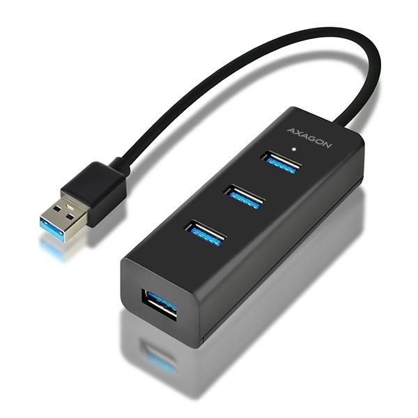 I/O HUB USB3.0 4PORT CHARGING/0.3M HUE-S2B AXAGON