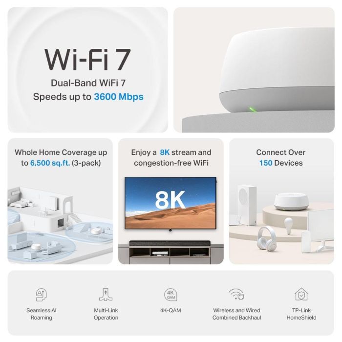 Wireless Router TP-LINK 3-pack Mesh – 3