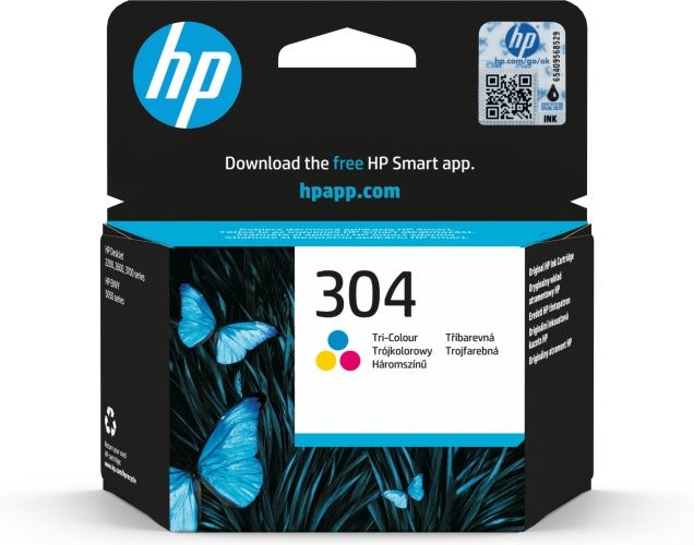 HP 304 Tri-color (N9K05AE) Rašalinė kasetė, CMY – 5