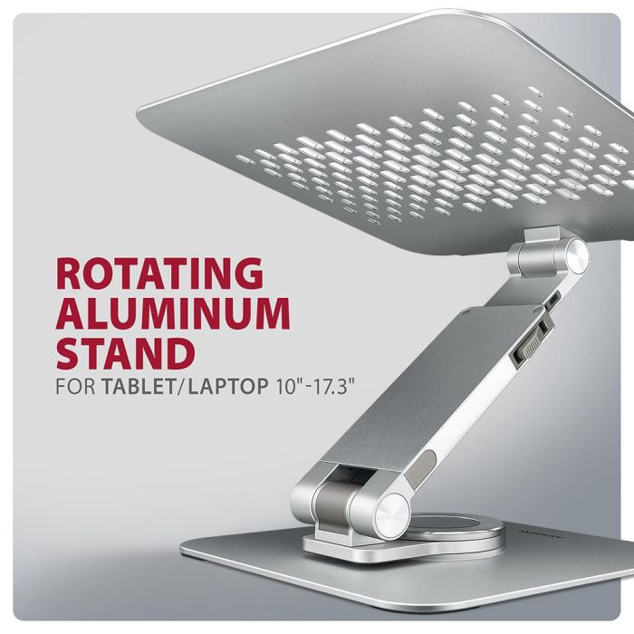 NB ACC STAND 10-17" ROTATING/ALUMINUM STND-LR AXAGON – 3