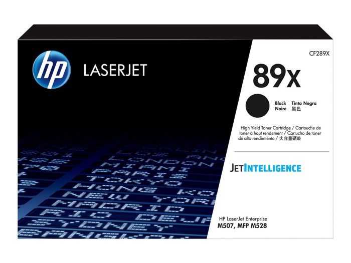 HP 89X Black LaserJet Toner Cartridge – 4