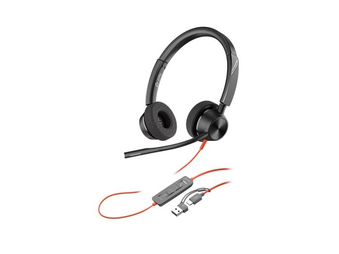 HP Poly BW 3320 Stereo -M USB-C +USB-C/A – 4