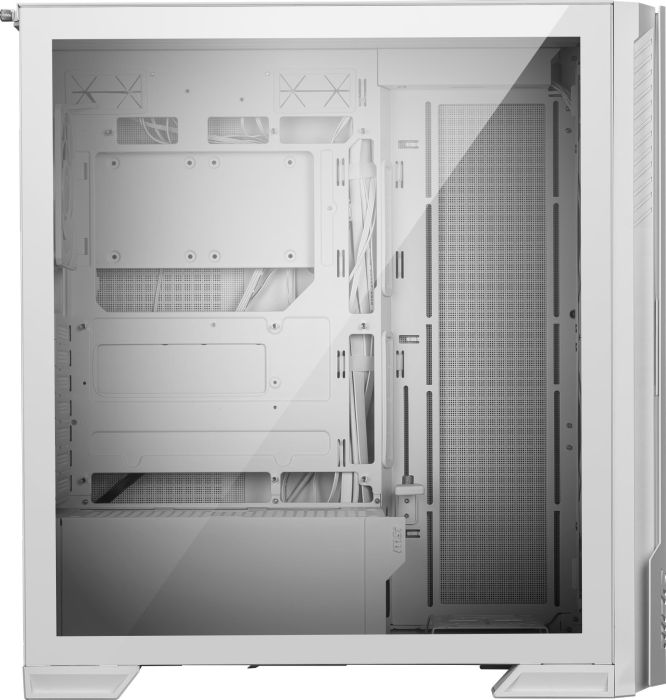 Case MSI ATX/micro ATX/Mini-ITX/EATX White Midi Tower PC – 4