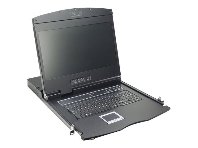 DIGITUS Modular console with 19i TFT – 2