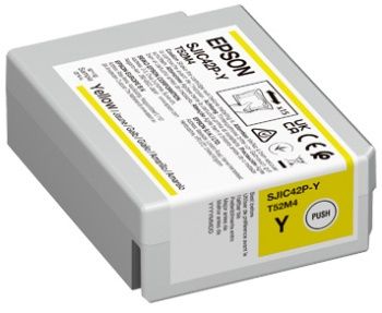 Epson SJIC42P-Y (C13T52M440) Rašalinė kasetė, Geltona – 2