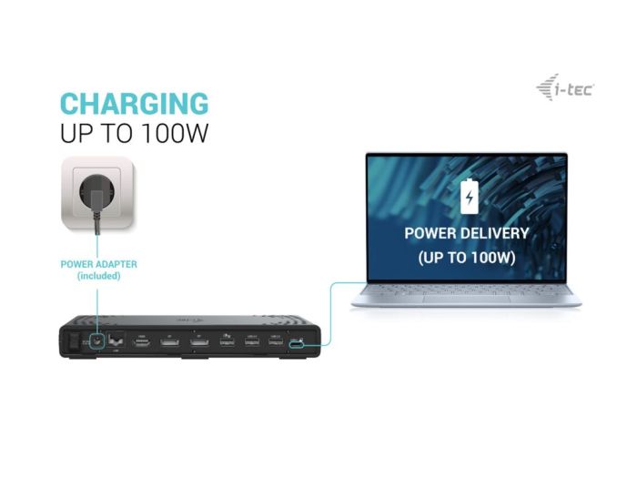I-TEC USB-C Tripledock PD 100W
