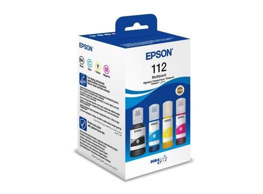Epson 112 EcoTank (C13T06C64A) Rašalo papildymo buteliukų komplektas, C/M/Y/BK – 2