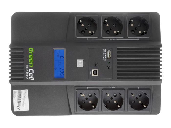 GREENCELL UPS AiO 600VA 360W