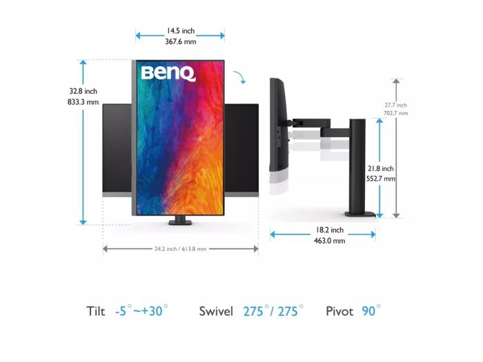 BENQ PD2706UA 27inch 4k – 7