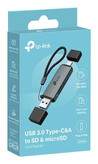 MEMORY READER USB-C SD&MICROSD/UA430D TP-LINK – 9